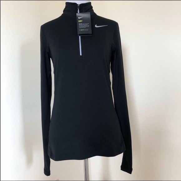 NWT Nike Pro Dry- Fit  Running Half Zip Top - Picture 7 of 7